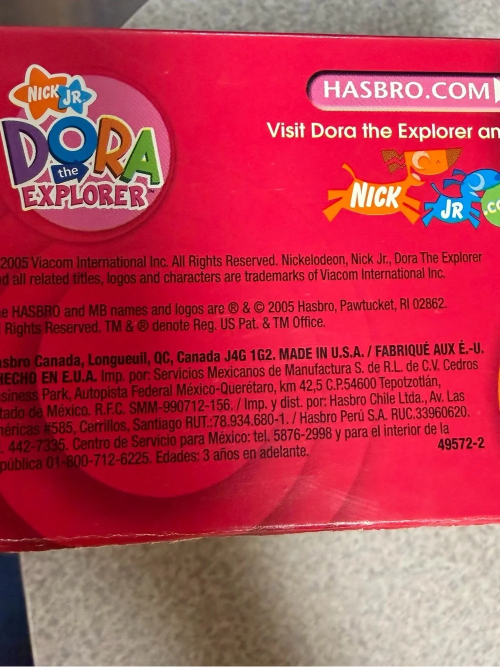 Vintage Dora The Explorer Go Deigo Go Nick Jr 24 Piece Puzzle Cowboys MB